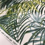 Toile de coton grande largeur 280 cm "Palm springs"  édition Thevenon Paris OEKO-TEX