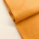 Tissu 100% lin "Gaya" - Orange