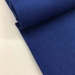 Tissu 100% lin "Gaya" - Bleu marine