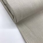 Tissu 100% lin "Gaya" - Beige clair
