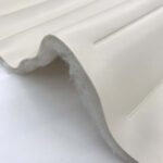 Simili cuir matelassé nautique "Merbel" - Ecru