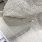 Tissu 100% voile de lin "Lina" - Naturel