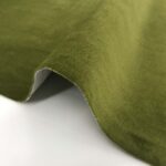 Tissu velours microfibre uni Velvet - Vert