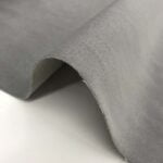 Tissu velours microfibre uni Velvet - Gris