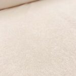 Tissu éponge Douceur coton -  Ecru