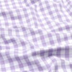 Tissu coton vichy Bardot grands carreaux - Parme
