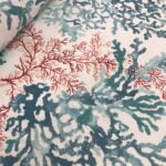 Toile 100% coton Oeko-tex "Brisbane" - Bleu