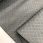 Tissu d' ameublement grande largeur 280 cm "Piqué" - Gris