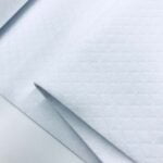 Tissu d' ameublement grande largeur 280 cm "Piqué" - Blanc