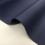 Simili cuir uni Boca - Bleu marine
