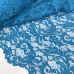 Tissu "Dentelle" - Bleu ciel