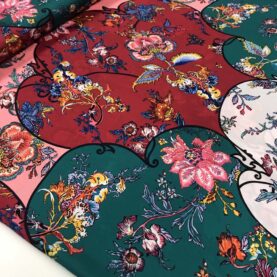 Tissu imprimé haute couture "Edizione Gianni di Roma"