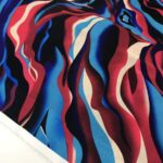 Tissu imprimé haute couture "Edizione Gianni di Roma"