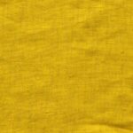 Tissu lin lavé  édition Thevenon Paris - Jaune moutarde