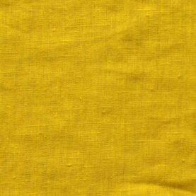Tissu lin lavé  édition Thevenon Paris - Jaune moutarde