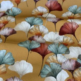 Toile de coton "Céline"  édition Thevenon Paris - Cumin OEKO-TEX