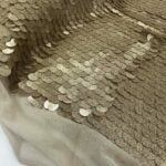 Tissu "Sequin" pétale - Or