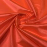 Satin "Carnaval" - Orange corail