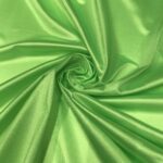 Satin "Carnaval" - Vert fluo