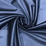 Satin "Carnaval" - Bleu marine