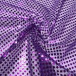 Tissu lamé "Pailleté" - Violet