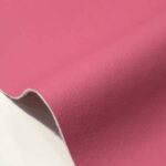 Simili cuir uni Boca - Rose