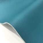 Simili cuir uni Boca - Bleu canard