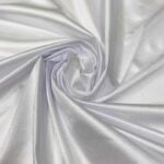 Satin "Carnaval" - Blanc