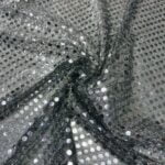 Tissu lamé "Pailleté" - Argent
