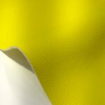 Simili cuir uni Boca - Jaune citron