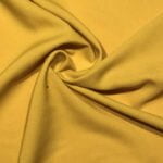 Tissu infroissable "Burlington" - Ocre jaune