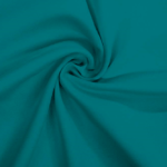 Tissu infroissable "Burlington" - Bleu canard
