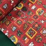 Tissu coton imprimé "Noël" - Patchwork n°3