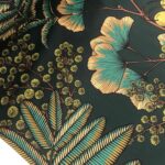 Tissu velours "Victoria"  édition Thevenon Paris - Vert OEKO-TEX