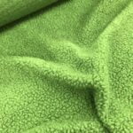Tissu lainage véritable Teddy 50% Laine - Vert