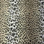 Tissu coton imprimé grande largeur 280 cm - Léopard