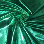 Tissu lamé stretch "Glossy" - Vert