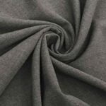 Tissu crêpe de laine Superbo 44% Laine - Gris anthracite