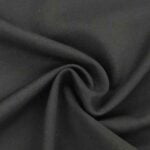 Tissu véritable jersey Milano 65% Viscose - Noir