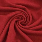 Tissu lainage Jasmin 50% Laine, 10% Cachemire - Rouge