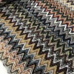 Tissu lainage Point de Hongrie 70% Laine - Multicolore n°2