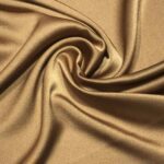Tissu crêpe envers satin Pegaz -  Camel