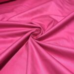 Tissu coton percale uni grande largeur 280 cm - Rose fuchsia
