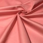 Tissu coton percale  uni grande largeur 280 cm - Rose bonbon