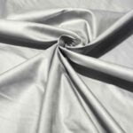 Tissu coton percale uni grande largeur 280 cm - Gris