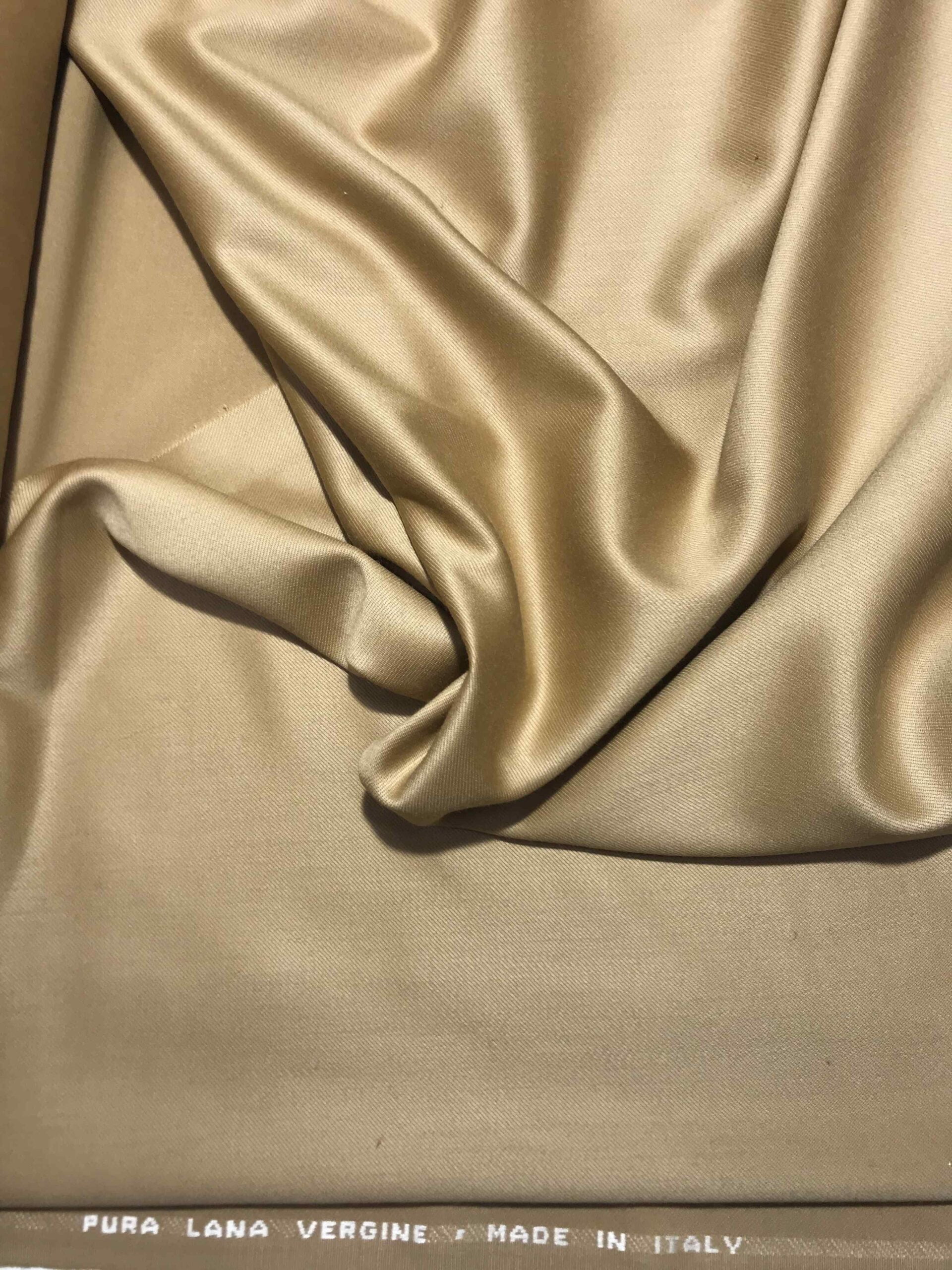 IMG_6846 Tissu gabardine Vergine 98% Pure laine vierge - Beige – Image 1