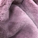 Tissu fausse fourrure "Lapin" - Violet
