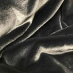 Tissu fausse fourrure "Lapin" - Noir