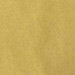Tissu coton enduit cretonne Oeko-tex Uni - Jaune curry