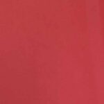 Tissu coton enduit cretonne Oeko-tex Uni - Rouge